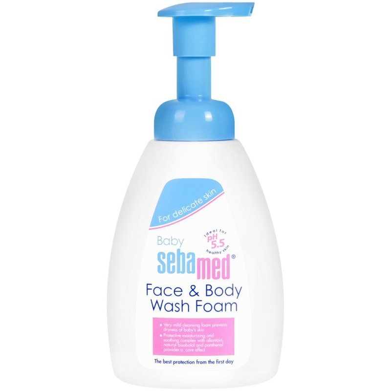 Sebamed Face & Body Baby Wash Foam 400ml Easy Pharmacy