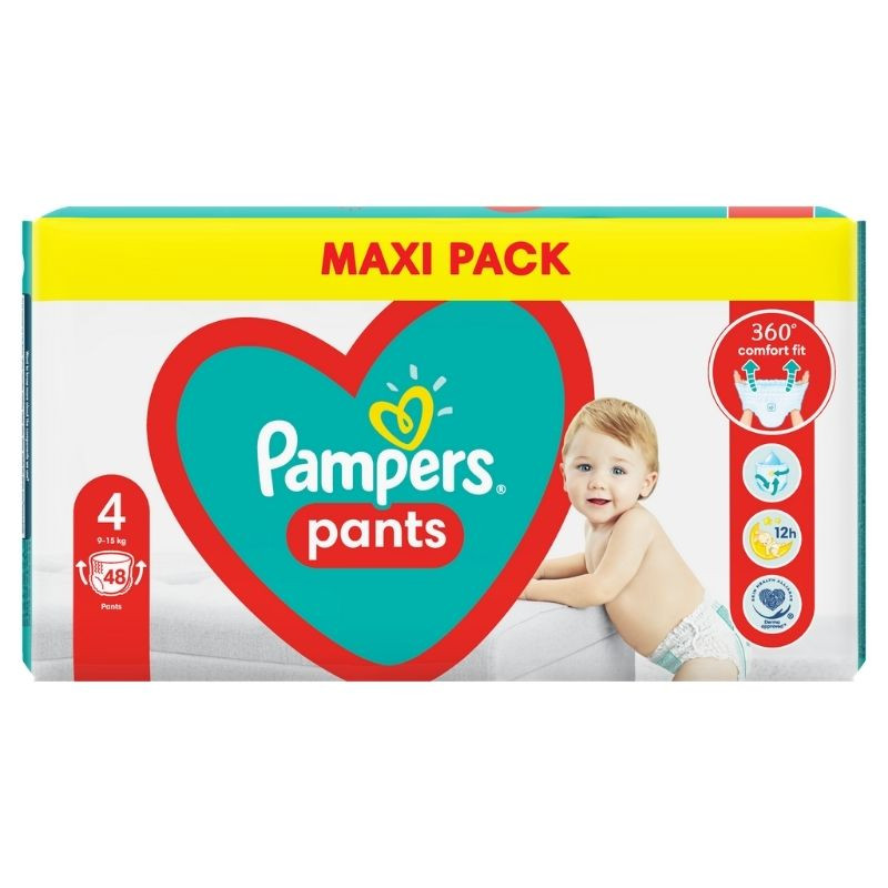 unforgivable surely Rough sleep Pampers Jumbo Pack Pants Πάνες-Βρακάκι No 4 (9-15kg) 48τμχ | Easy Pharmacy