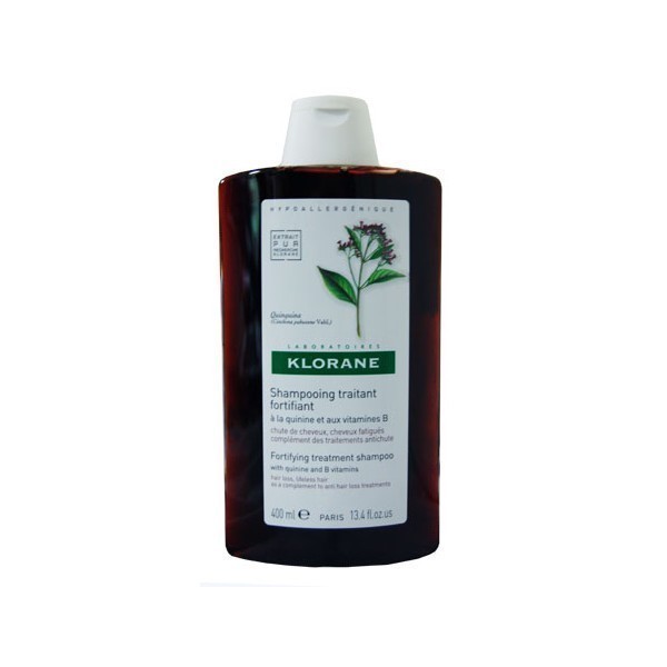 KLORANE SHAMPOO QUININE ET AUX VITAMINES B 400ML Easy Pharmacy