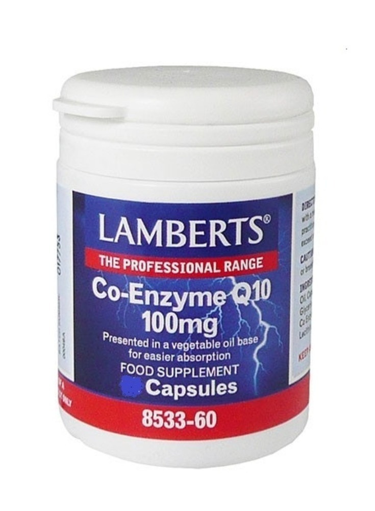 LAMBERTS COENZYME Q10 100MG 30CAPS Easy Pharmacy