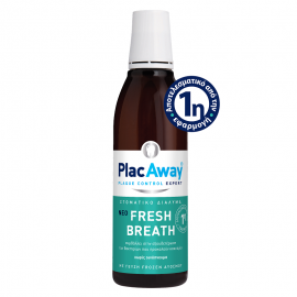 Plac Away Fresh Breath Στοματικό Διάλυμα Κατά της Κακοσμίας με Γεύση Frozen Δυόσμου 250ml