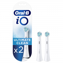 Oral-B iO Ultimate Clean Ανταλλακτικές Κεφαλές Ηλεκτρικής Οδοντόβουρτσας, 2 τμχ
