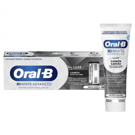 Oral-B 3DWhite Advanced Luxe Charcoal Οδοντόκρεμα 75 ml