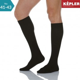 Kepler Μαύρες Κάλτσες Διαβαθμισμένης Συμπίεσης Black Socks No 41-43