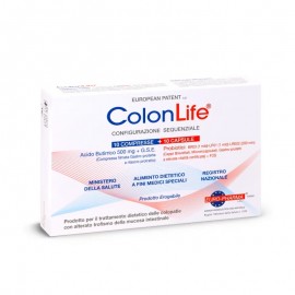 Bionat ColonLife Συμπλήρωμα Διατροφής με Βουτυρικό οξύ και Προβιοτικά για Ευερέθιστο Έντερο, 10 tabs & 10 caps