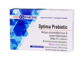 Viogenesis Optima Probiotic Μείγμα Προβιοτικών  30 Enteric Coated Caps