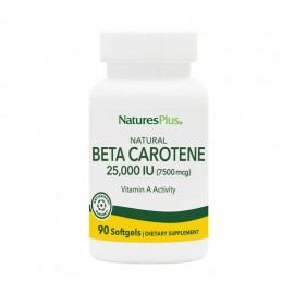 Natures Plus Natural Beta Carotene  90 μαλακές κάψουλες