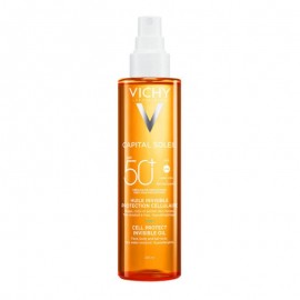 Vichy Capital Soleil Cell Protect Αόρατο Λάδι SPF50+ 200ml