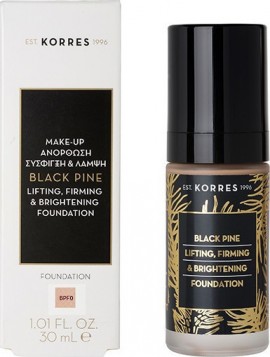 Korres Black Pine Make-Up Ανόρθωση Σύσφιγξη και Λάμψη Απόχρωση BPF00 30ml.