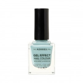 Korres Gel Effect Nail Colour With Sweet Almond Oil Βερνίκι Νυχιών 39 Phycology 11ml