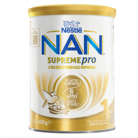 Nestle Nan Supreme Pro 1 βρεφικό γάλα σε σκόνη από τη γέννηση, 400gr