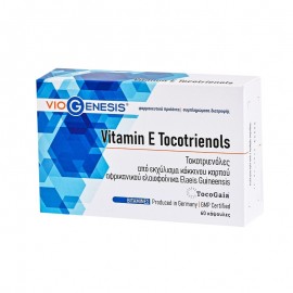 Viogenesis Vitamin E Tocotrienols 55.3mg 60 κάψουλες