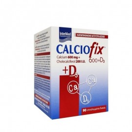 Intermed Calciofix Συμπλήρωμα Διατροφής με Ασβέστιο και Βιταμίνη D3 90 Ταμπλέτες