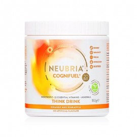 Neubria Cognifuel Συμπλήρωμα Διατροφής  Πορτοκάλι & Ανανάς για Μέγιστη Ενέργεια, Αντοχή & Απόδοση 160g