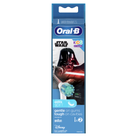 Oral-B Kids Star Wars Ανταλλακτικές Κεφαλές Παιδικής Ηλεκτρικής Οδοντόβουρτσας , 2 τμχ