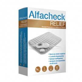 Alfacheck Relief Ηλεκτρική Θερμοφόρα για Μέση και Αυχένα 40cm x 30cm 1τεμ