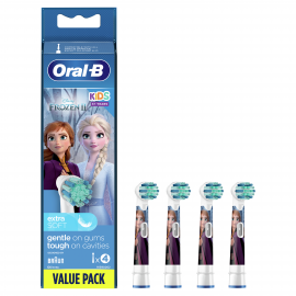 Oral-B Kids Frozen II Ανταλλακτικές Κεφαλές Παιδικής Ηλεκτρικής Οδοντόβουρτσας , 4 τμχ