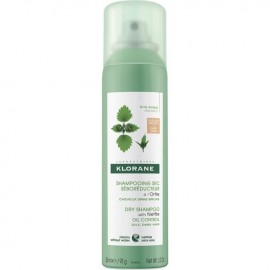 Klorane Dry Shampoo Σαμπουάν με Εκχύλισμα Τσουκνίδας για Λιπαρά - Καστανά/Μαύρα μαλλιά 150ml 