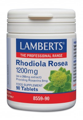 LAMBERTS Συμπλήρωμα Διατροφής Rhodiola Rosea 1200mg 90 Tabs