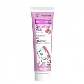 Frezyderm SensiTeeth Kids Toothpaste Strawberry Παιδική Οδοντόπαστα Κατά Της Τερηδόνας 1000 ppm 50ml