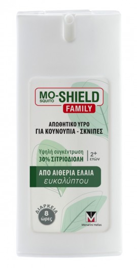 Menarini Mo-Shield Family Απωθητικό Υρό Για Κουνούπια & Σκνίπες 75ml