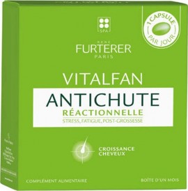 Rene Furterer Vitalfan Antichute Reactionnelle Αντιδραστική Τριχόπτωση 30 Caps