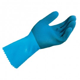 Mapa Jersetlite Επαγγελματικά Γάντια Υποαλλεργικά με 100% Βαμβακερή Επένδυση Μπλε No7, 1ζευγάρι