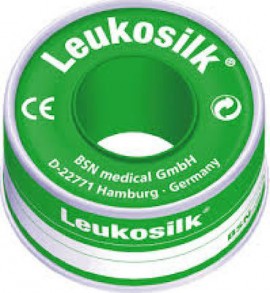 Leukosilk Επιδεσμική Ταινία από Μετάξι 1.25cm x 4.6m