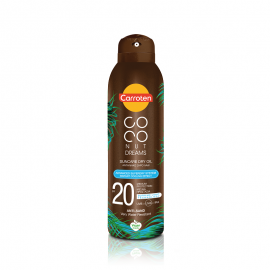 Carroten Αντηλιακό Ξηρό Λάδι Μαυρίσματος Coconut Dreams Spray SPF20 150ml
