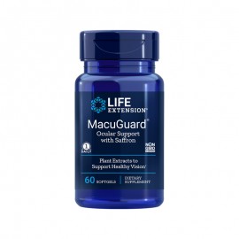 Life Extension Macuguard Ocular Support with Saffron 60softgels