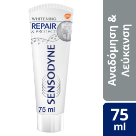 Sensodyne Repair & Protect Whitening, Οδοντόκρεμα για Αναδόμηση και Λεύκανση 75ml