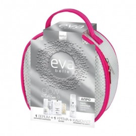Intermed Promo Pack Eva Belle Serum 50ml & Κρέμα Ματιών 15ml & Κάψουλες Προσώπου για Λάμψη 32caps & Δώρο Αφρός Καθαρισμού 150ml