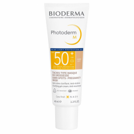Bioderma Photoderm M SPF50+ Light Αντηλιακό Προσώπου με Χρώμα για την Υπερμελάγχρωση Ανοιχτή Απόχρωση 40ml