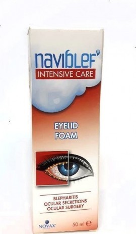 NaviBlef Intensive Care Eyelid Foam 50ml 