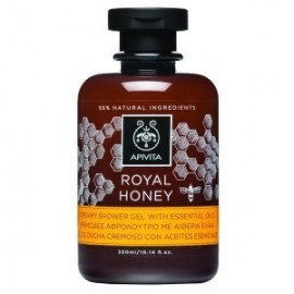 Apivita  Royal Honey Κρεμώδες Αφρόλουτρο για την Ξηρή Eπιδερμίδα Μινιατούρα 75ml
