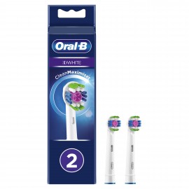 Oral-B 3D White Ανταλλακτικές Κεφαλές Ηλεκτρικής Οδοντόβουρτσας, 2 τμχ