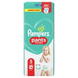 Pampers Jumbo Pack Pants No 5 (12-17kg) 48τμχ