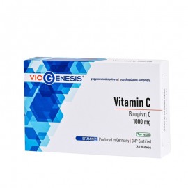 VioGenesis Vitamin C 1000mg Συμπλήρωμα Διατροφής 30 Δισκία
