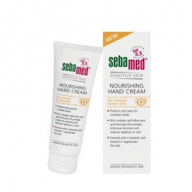 Sebamed Sensitive Skin Nourishing Hand Cream pH5.5 Κρέμα Χεριών για Κανονικό & Ξηρό Δέρμα 75ml