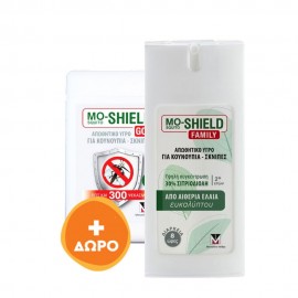 Mo-Shield Family Εντομοαπωθητικό Spray Κατάλληλο για Παιδιά 75ml & Mo-Shield Gold 17ml