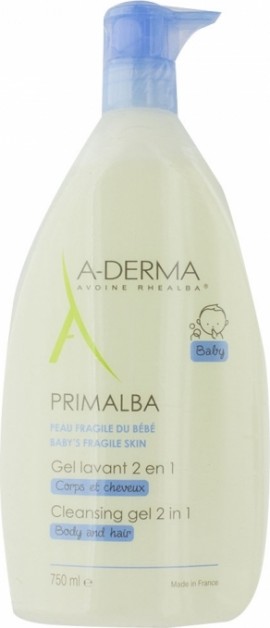 Aderma Baby Primalba Gel Lavant 2 in 1 750ml