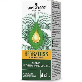 Superfoods Herbatuss Σιρόπι για τον Βήχα με Μέλι 120ml