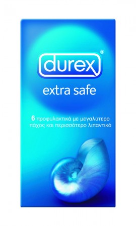 Durex Extra Safe 6τμχ.