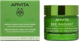 Apivita Apivita Bee Radiant Κρέμα-Gel για Σημάδια Γήρανσης & Ξεκούραστη Όψη Ελαφριάς Υφής, 50ml