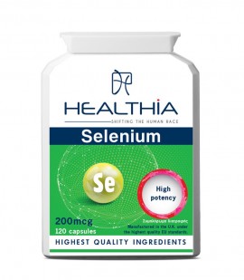HEALTHIA Selenium 200mcg 120caps