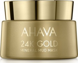 Ahava 24K Gold Mineral Mud Mask Μάσκα Λάσπης Για Το Πρόσωπο Για Ενυδάτωση & Λεία Επιδερμίδα 50ml