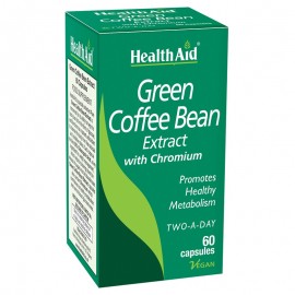 Health Aid Green Coffee Bean with Chronium 60 κάψουλες