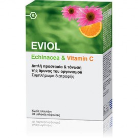 EVIOL  Echinacea & Vitamin C 30 Caps