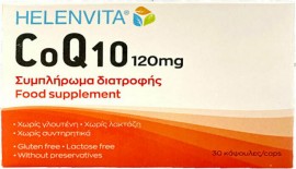 Helenvita Συνένζυμο Q10 120mg, 30 κάψουλες