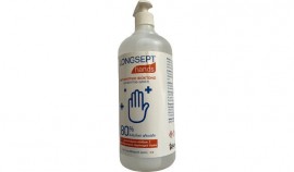 Uplab Longsept Hands Αντισηπτικό Χεριών και Επιφανειών με Αντλία - 80% Αιθυλική Αλκοόλη 1Lt